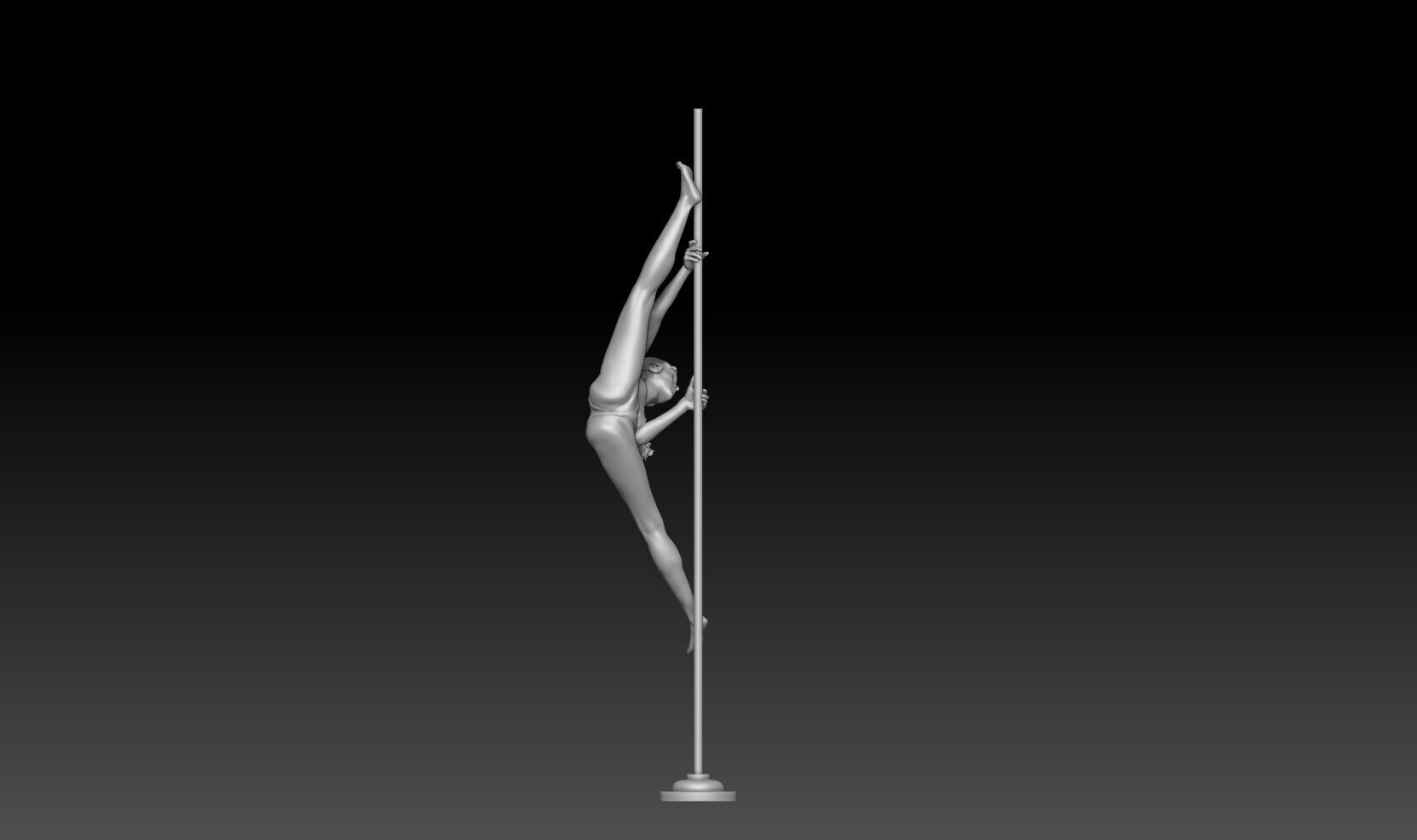 pole dance 2025 girl 2 3D print model_3