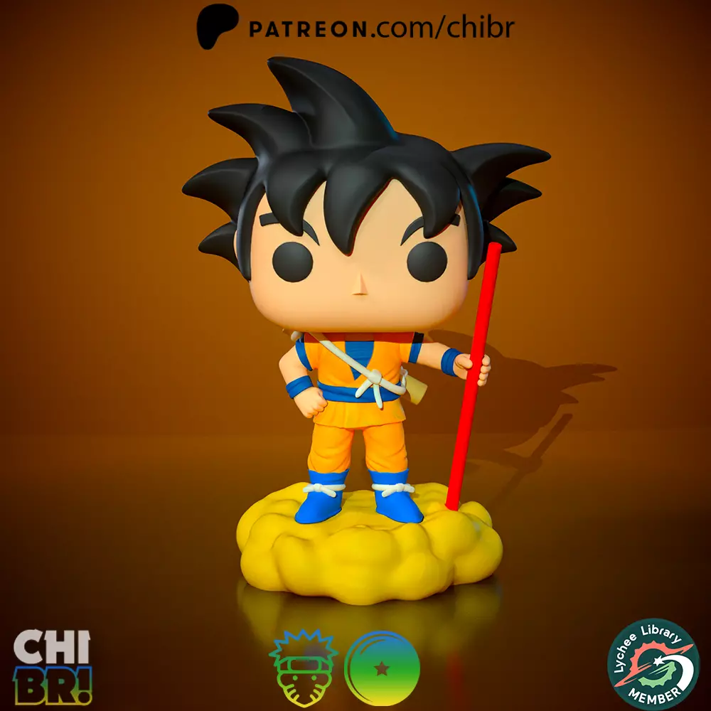 Kid Goku - Dragon Ball Daima - Funko 3D print model