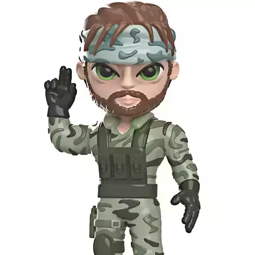 Luca Marinelli Death Stranding 3D print model