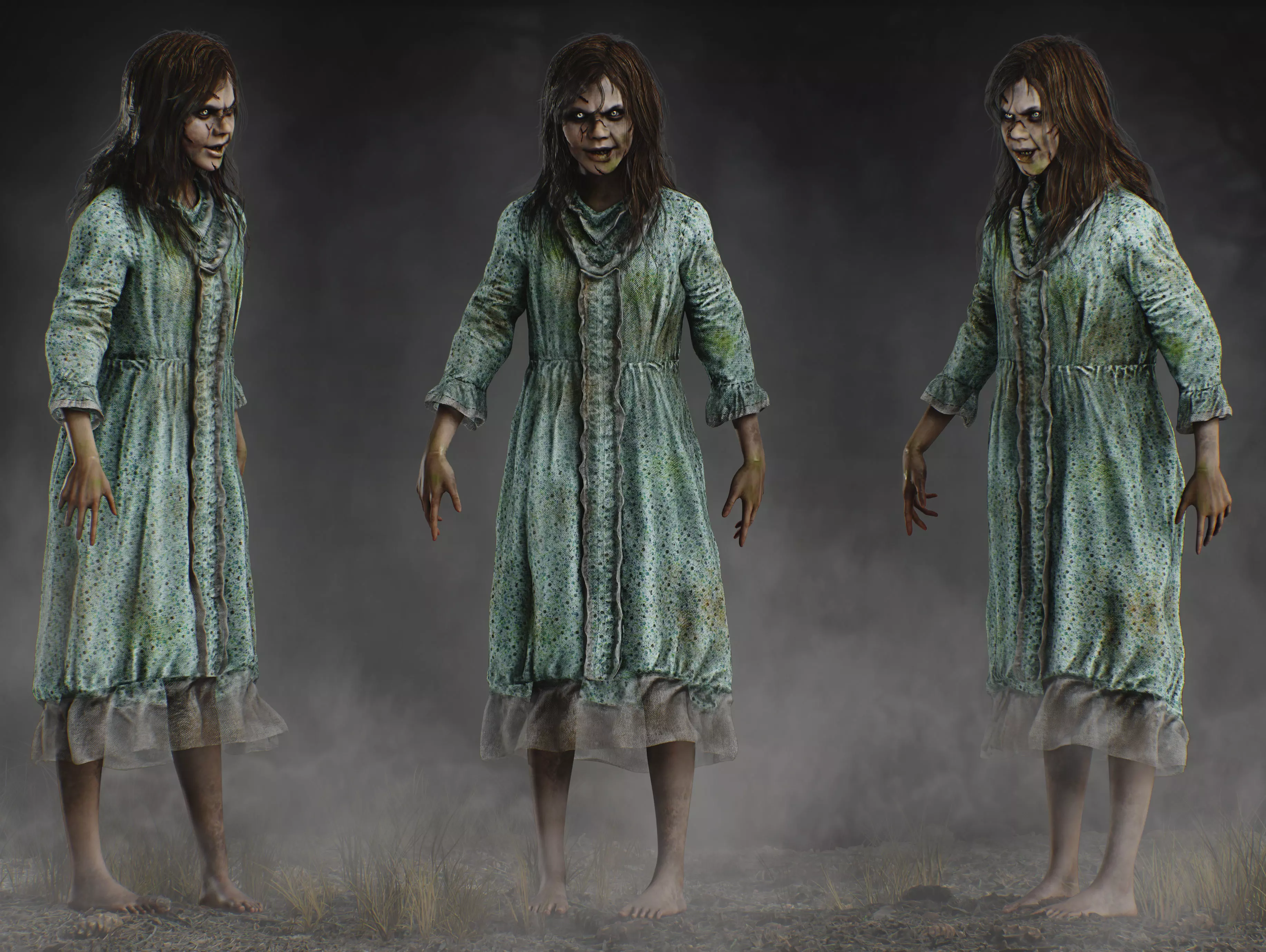 3D model Regan MacNeil from The Exorcist VR / AR / low-poly | CGTrader