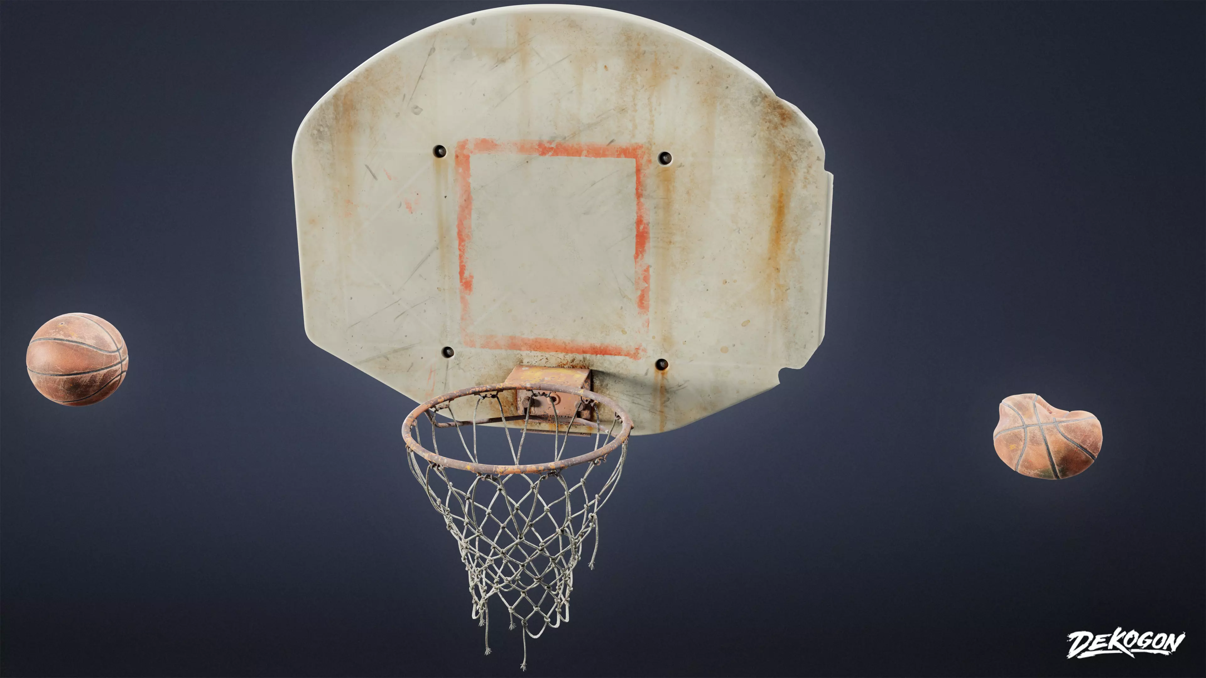 SUBURBS - Sports Set 01 - LOW POLY AND NANITE Low-poly 3D model