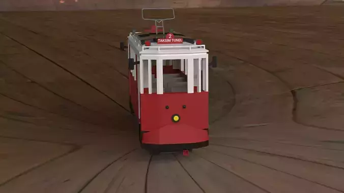 Istanbul Taksim Nostalgic Train