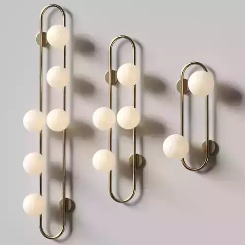 Oval Glass Ball Wall Lamp - Dekoor