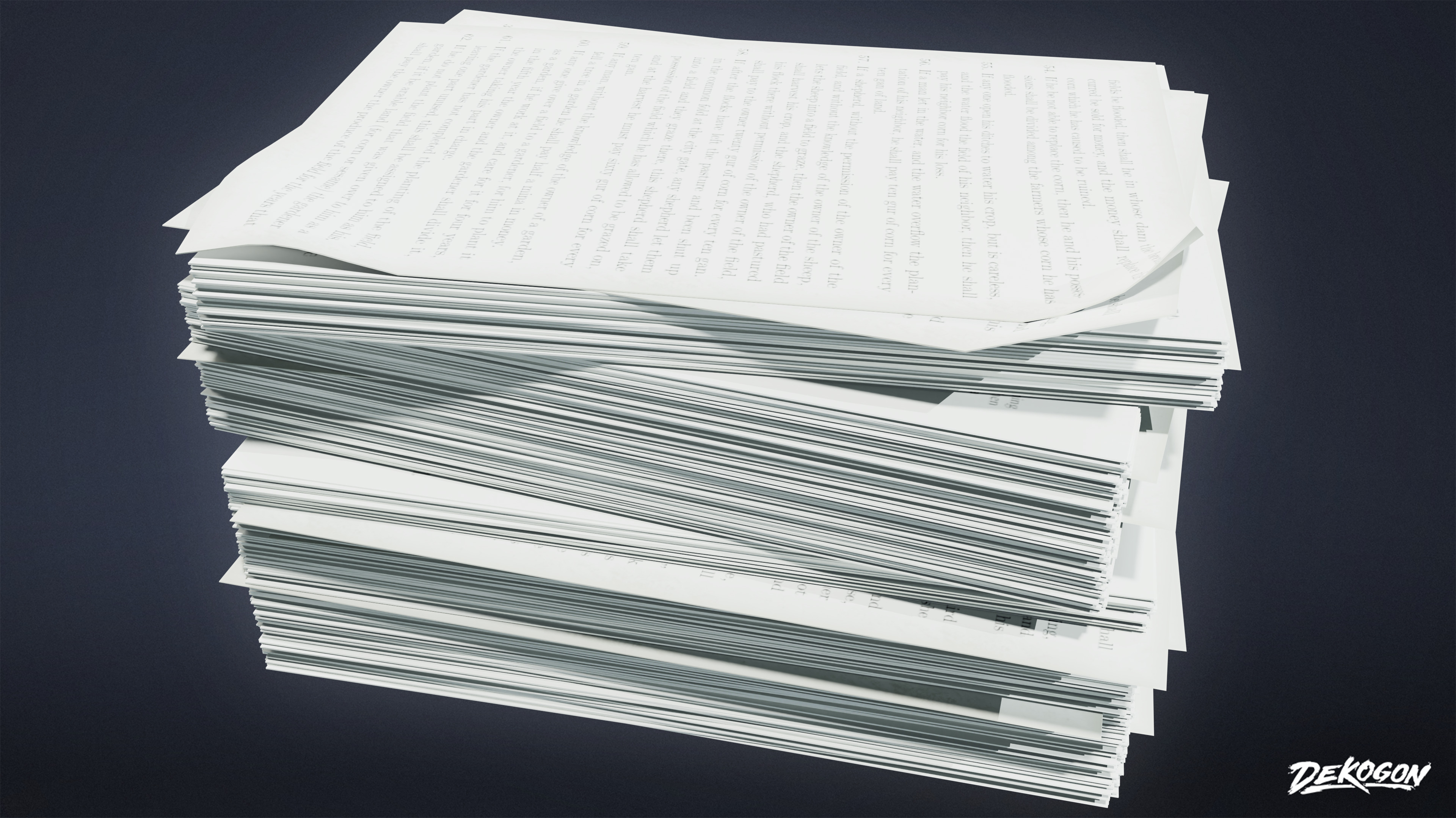 SUBURBS - Stationary Set 01 - LOW POLY AND NANITE Low-poly 3D model_8