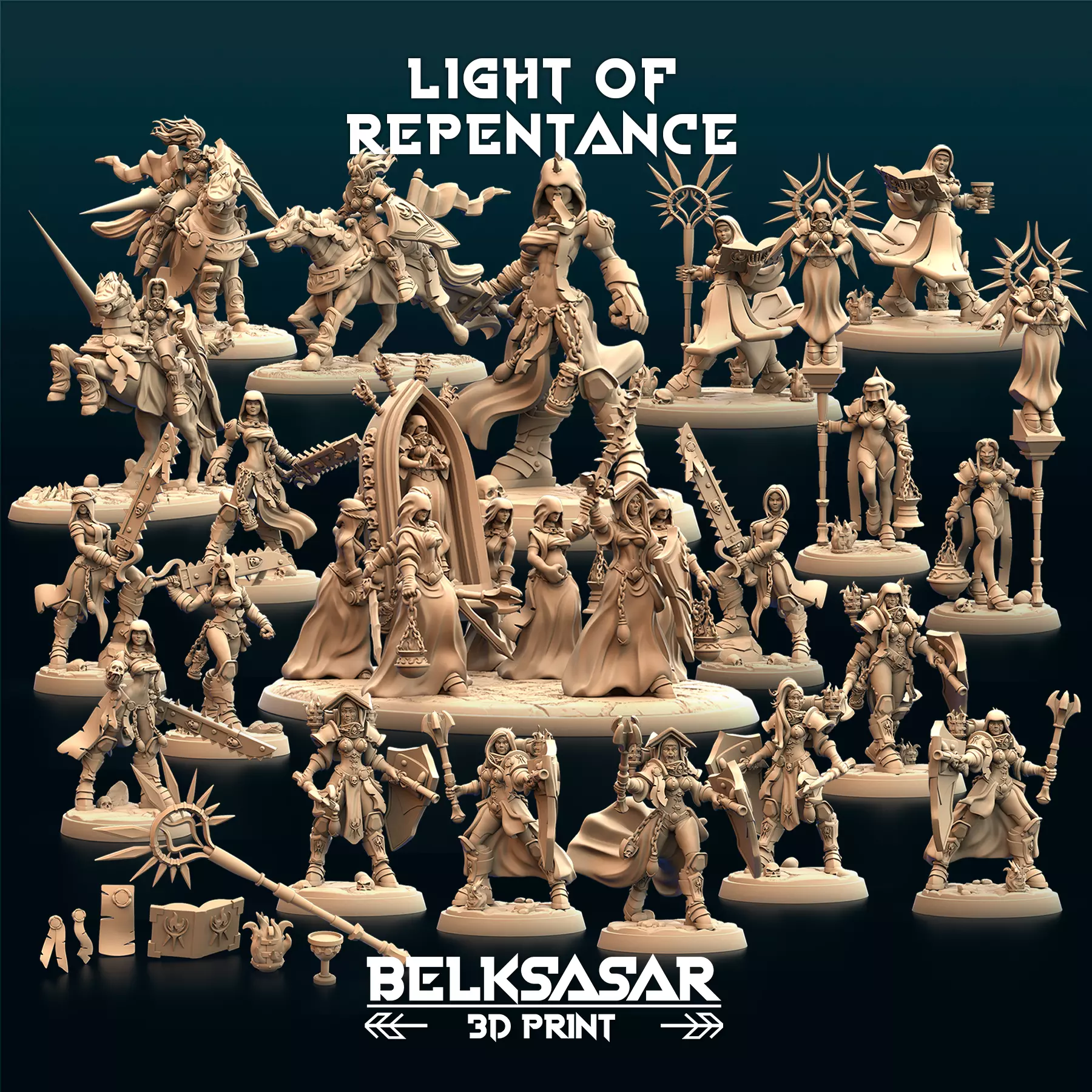 Chalice Bearer - Arcanist 3D print model_0