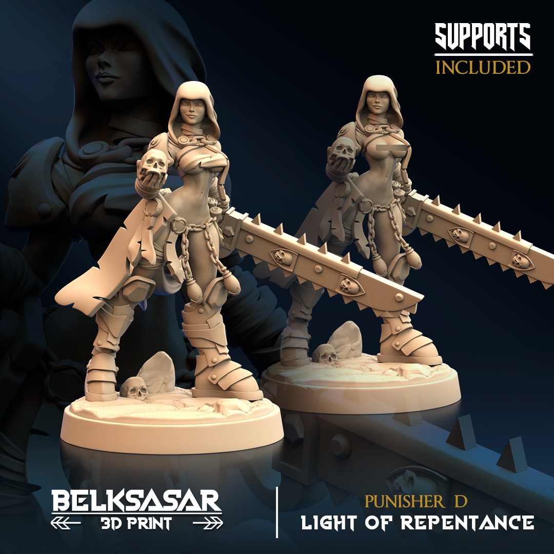 Chalice Bearer - Arcanist 3D print model_9