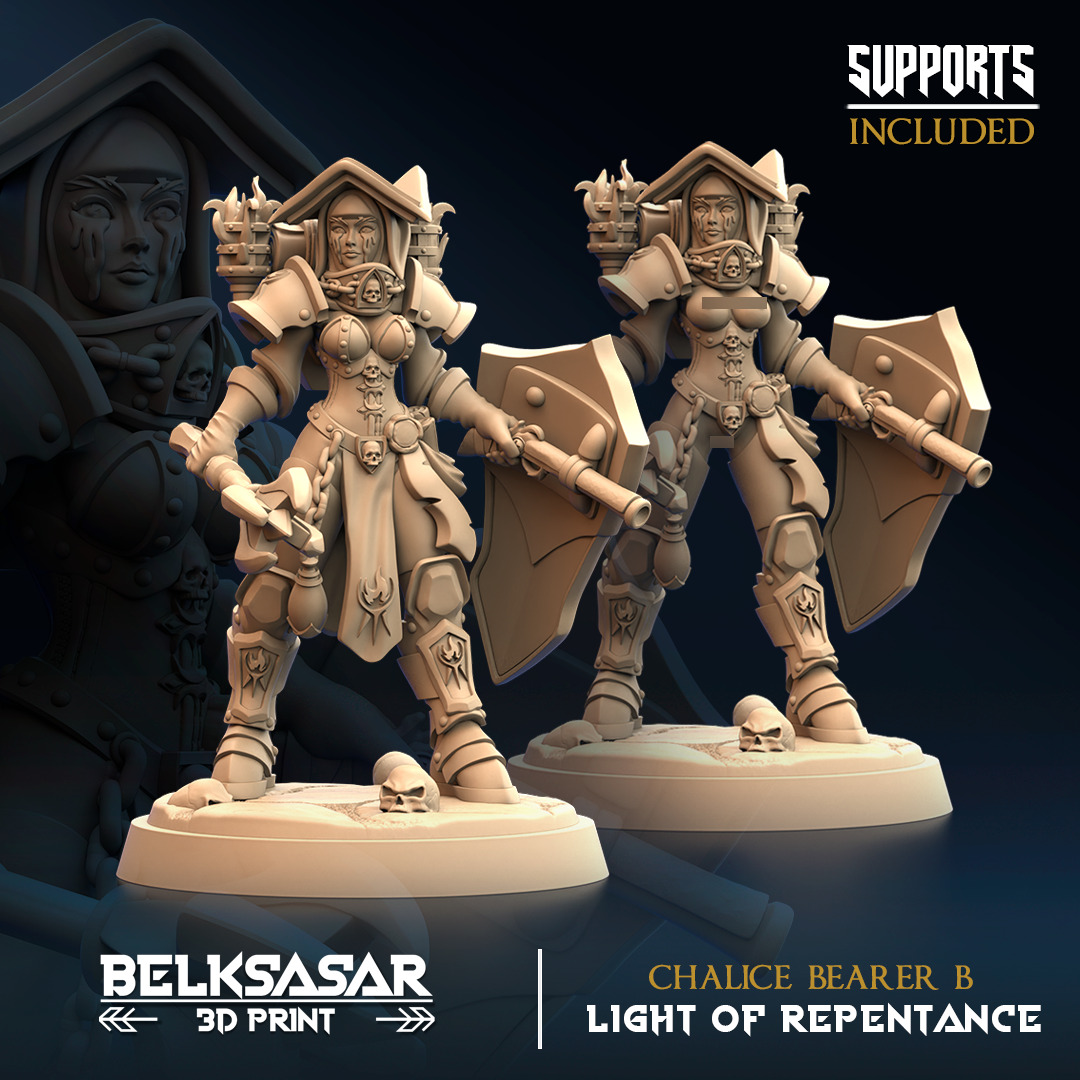 Chalice Bearer - Arcanist 3D print model_20