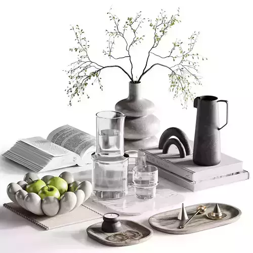 Decorative set14 3D model