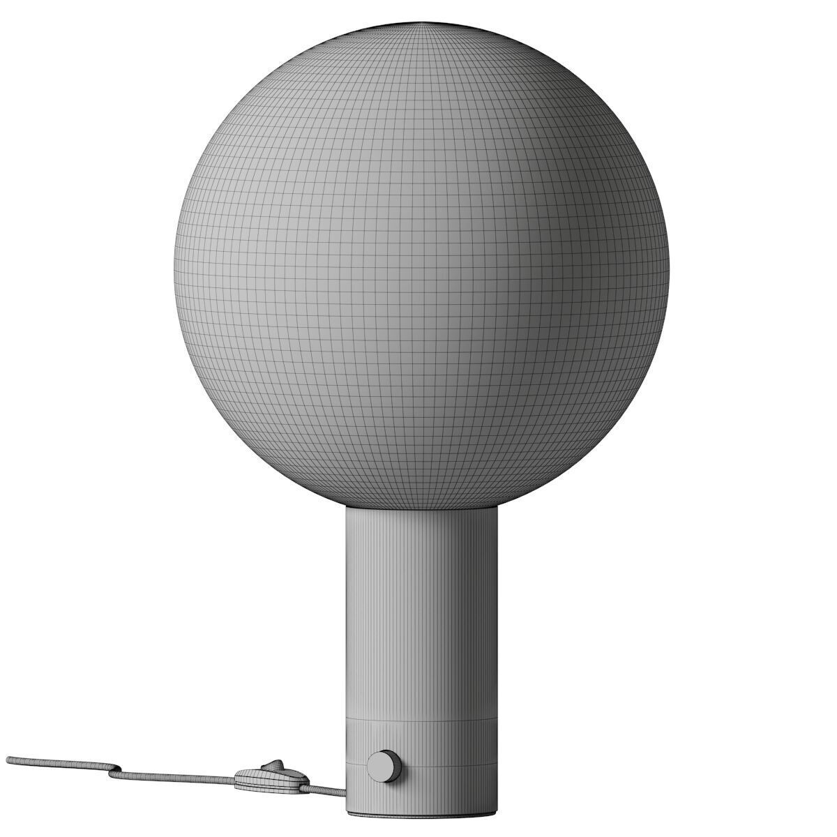 Orb Table Lamp - In Common With 3D model_2