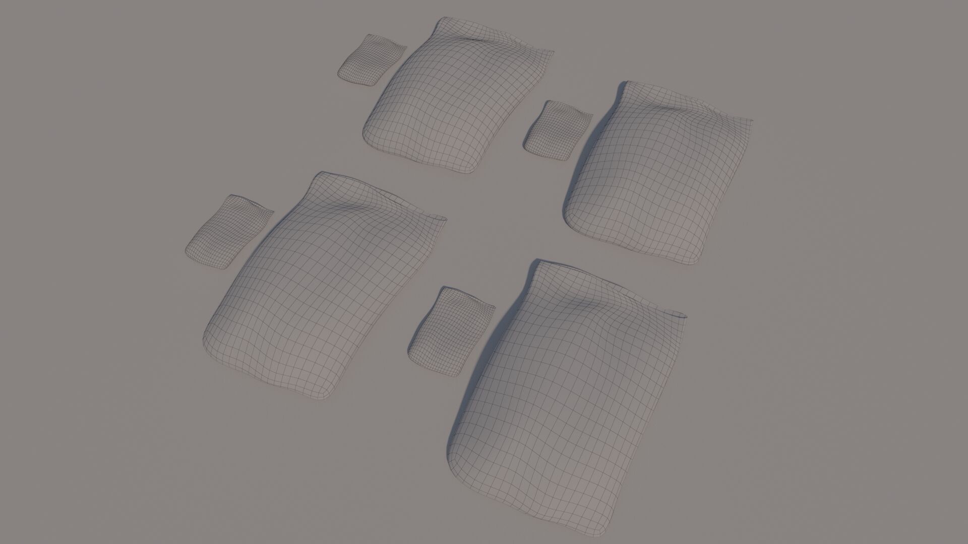 Pills Drug Package Bag 3D model_10