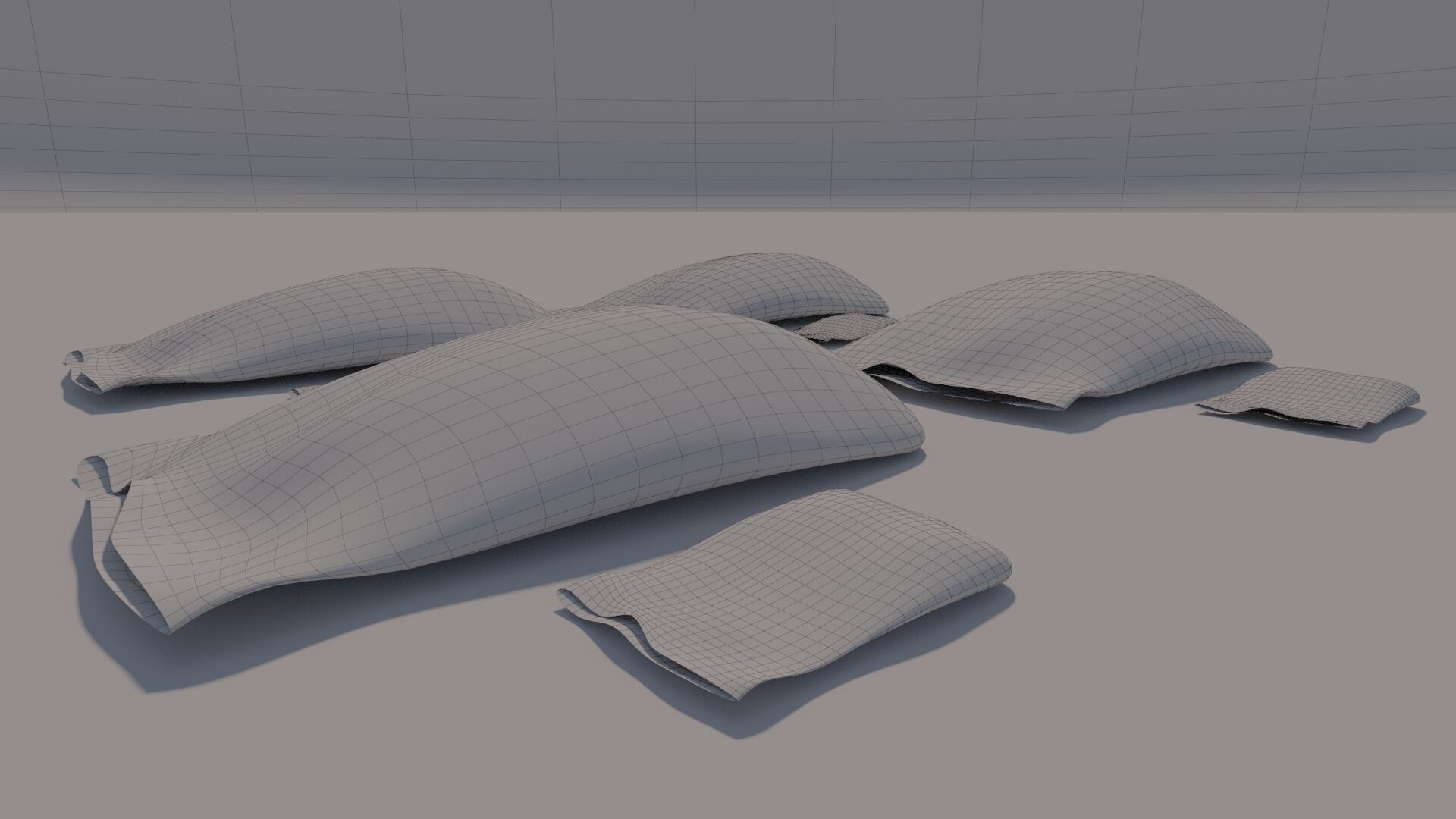 Pills Drug Package Bag 3D model_16