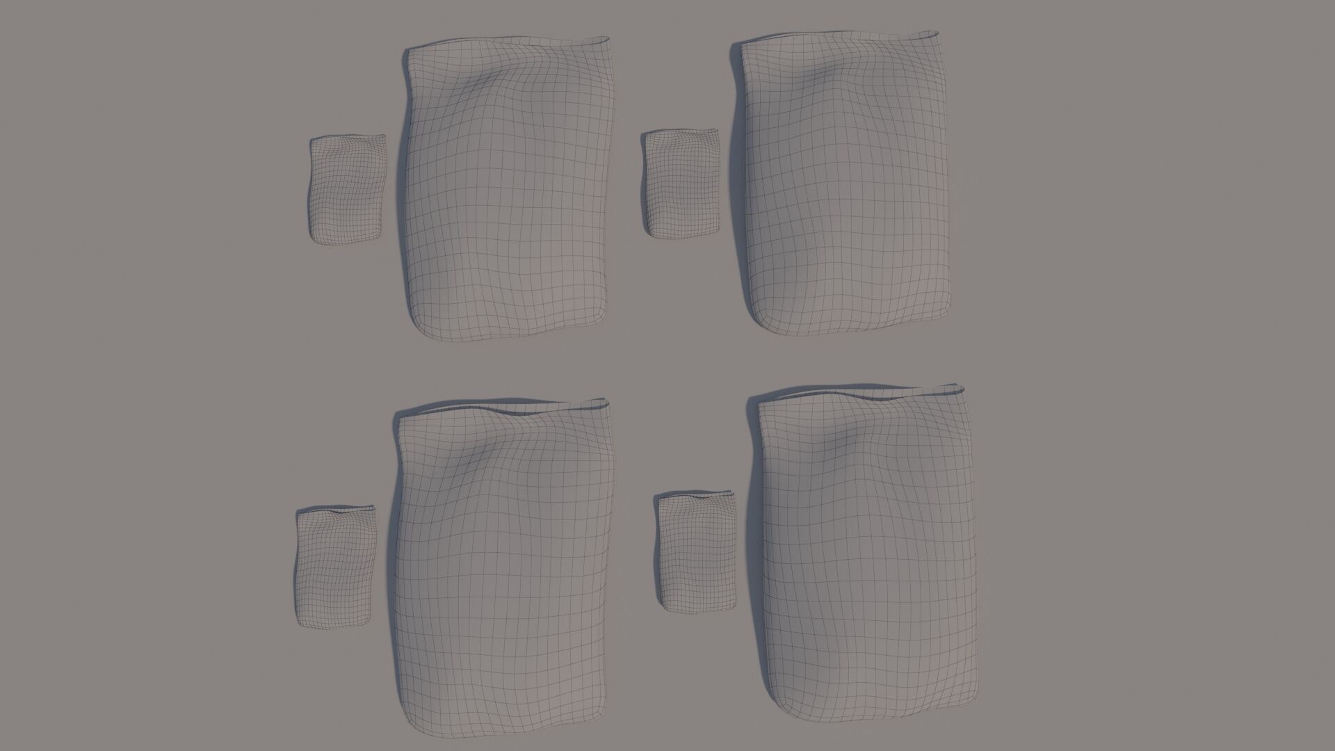 Pills Drug Package Bag 3D model_13