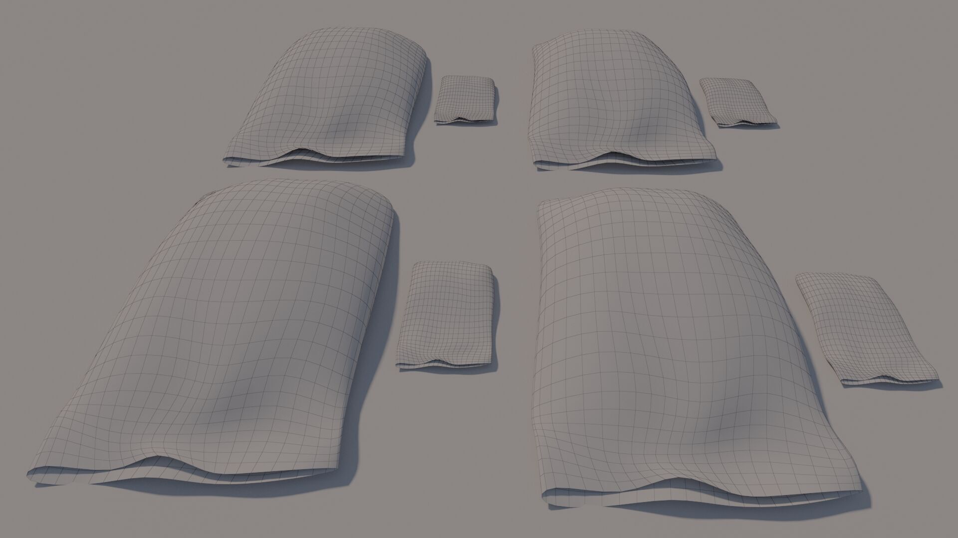 Pills Drug Package Bag 3D model_12