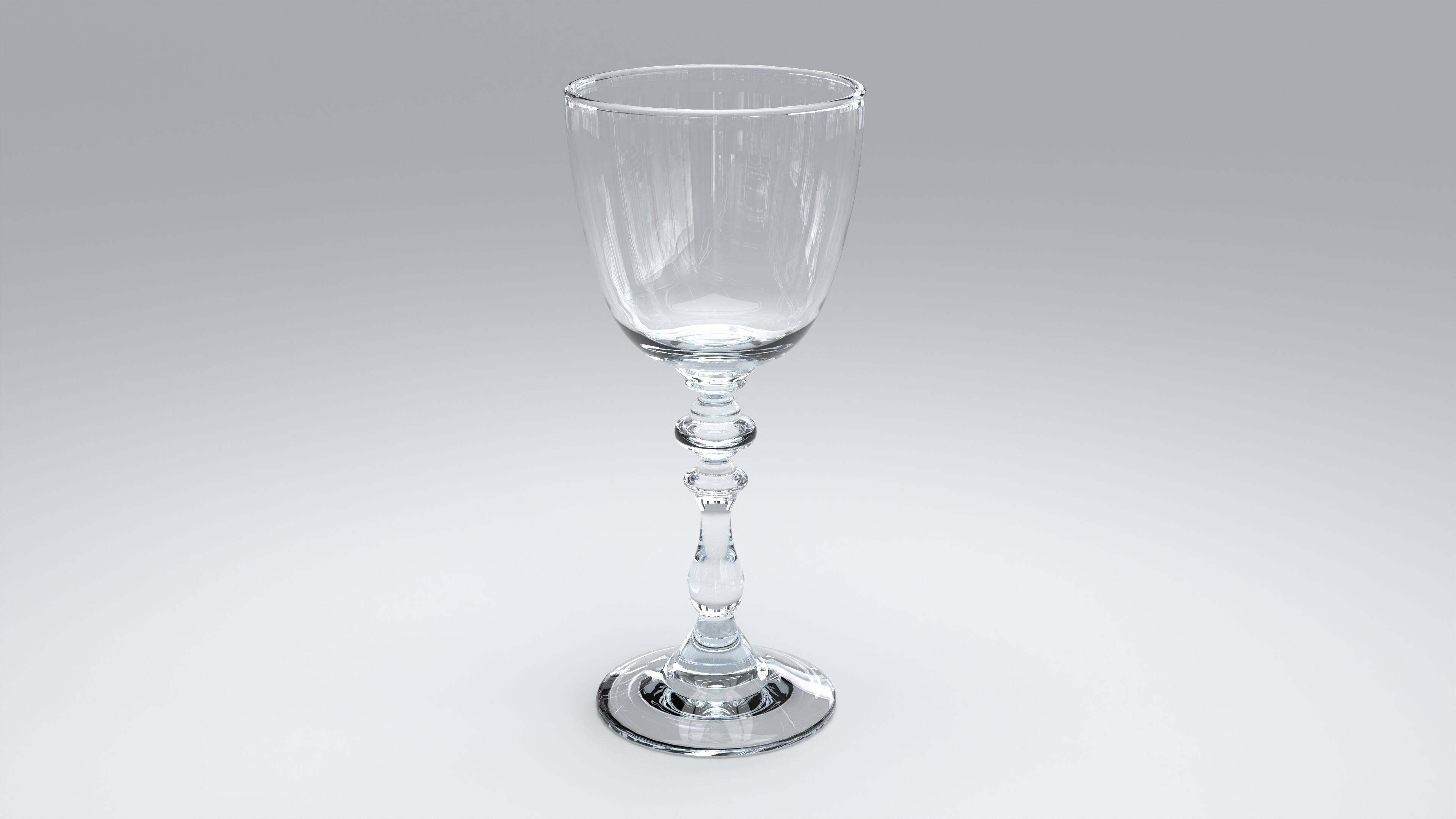 Goblet 3D Model 3D model_12