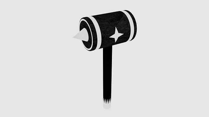 Sledgehammer 3D Model Low-poly 3D model
