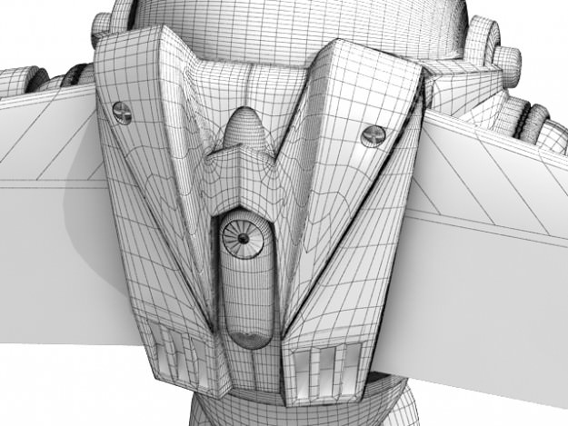 Buzz Lightyear Rigged 3D model_16