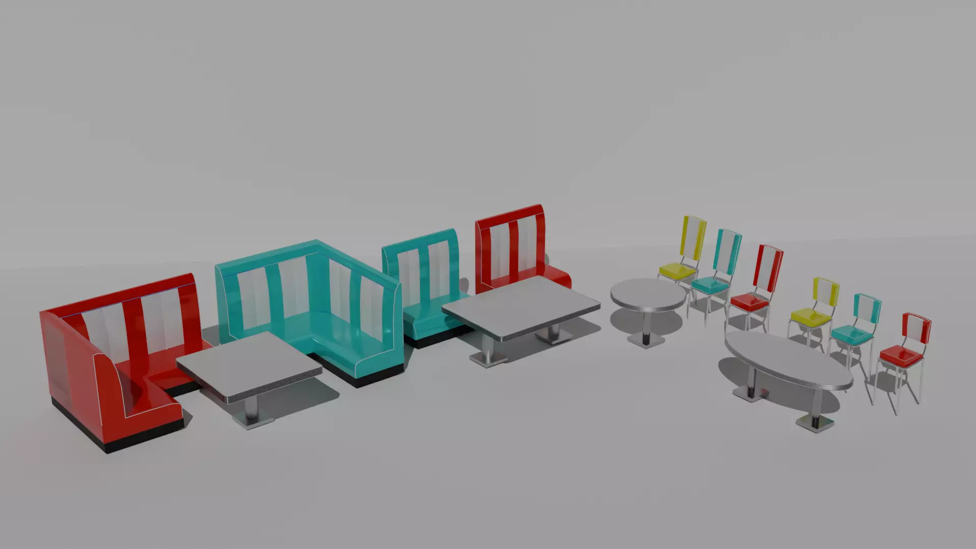 retro dinners 50s furniture collection _0