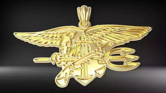 US Navy SEAL Trident emblem Pendant