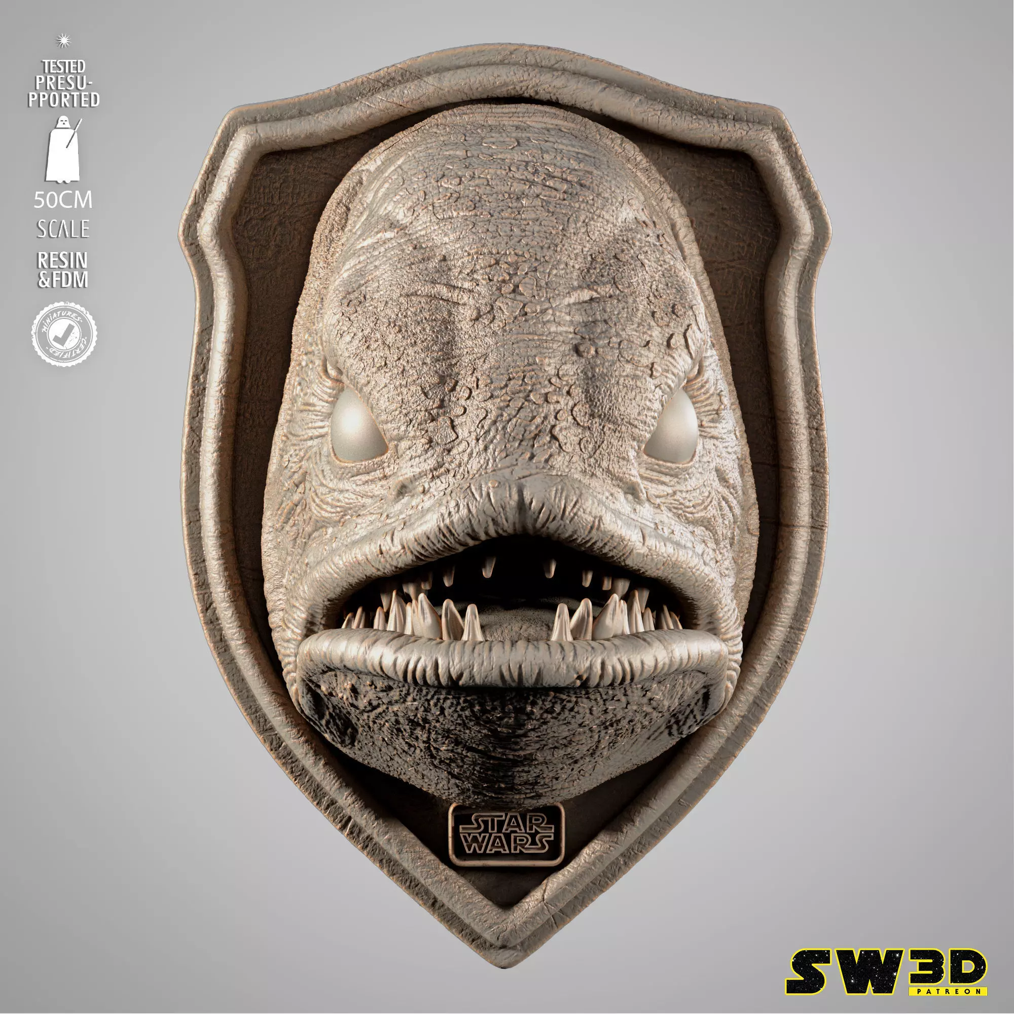 STAR WARS Blurrg Wall 3D print model