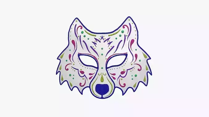 Wolf Mask Paper 04 - Character Design Fashion