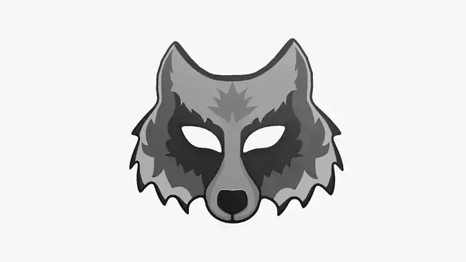Wolf Mask Paper 03 - Character Design Fashion
