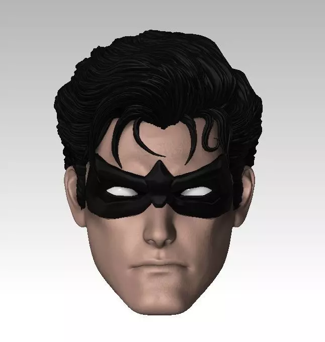 Jason Todd Headsculpt one12 - mezco mcfarlane mafex 3D print model_0