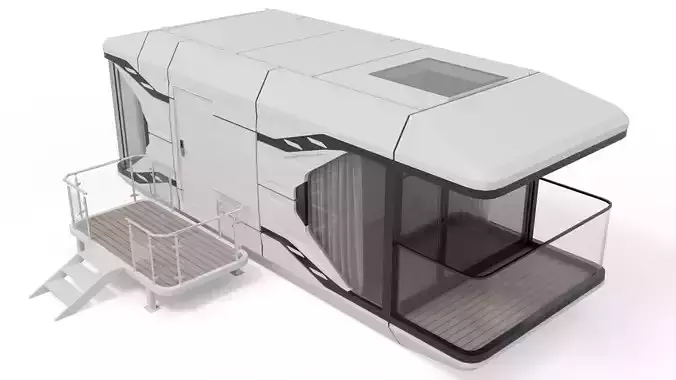 Capsule Modular One-Room House