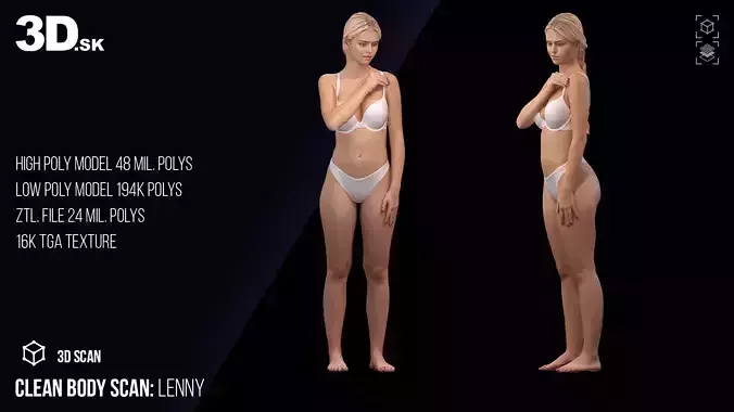 Clean Body Scan Lenny Underwear