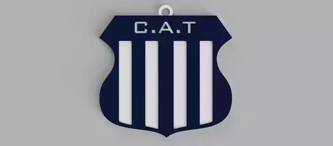 Club Atletico Talleres de Cordoba Coat of Arms Key Chain