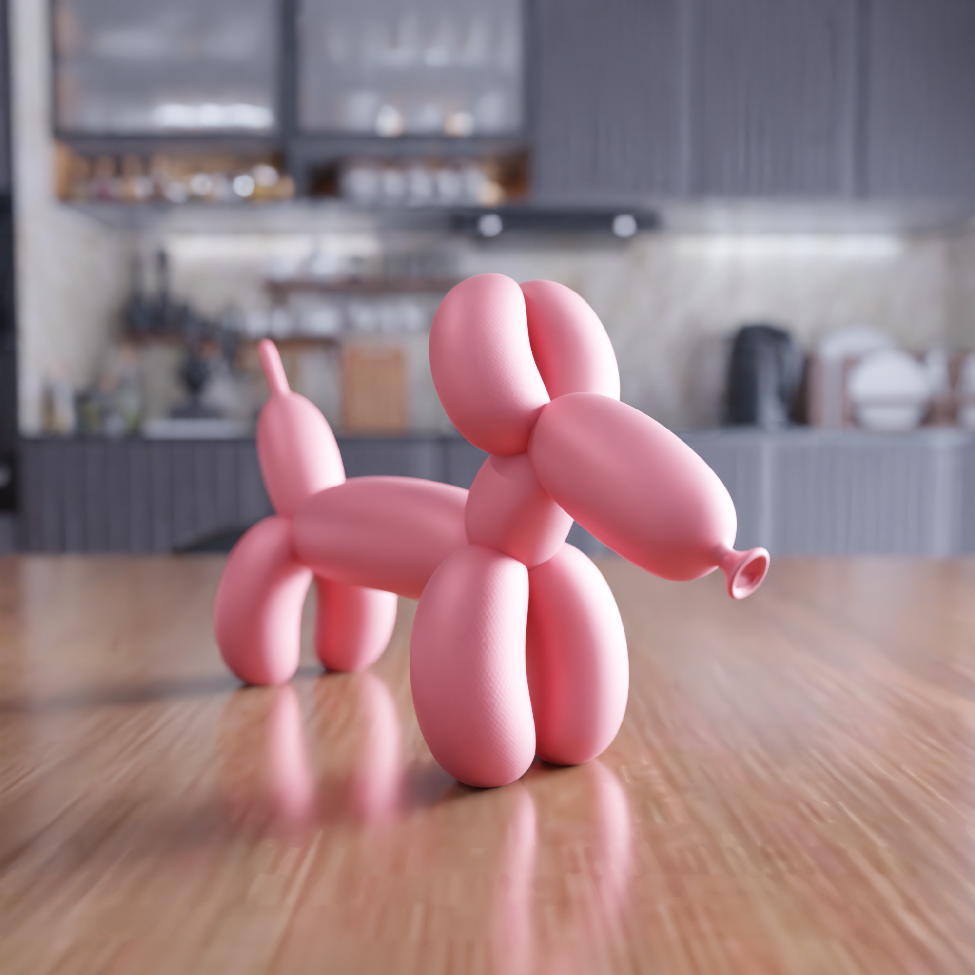 Sausage Dog Balloon Figure - 430 3D print model_0