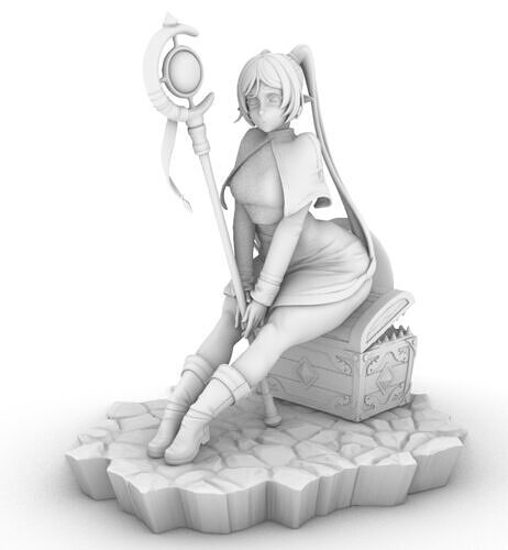  Frieren Beyond Journeys End Action Figure 3D print model