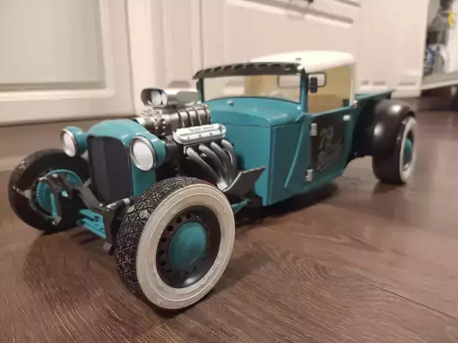 hot rod  3d printed Kit 