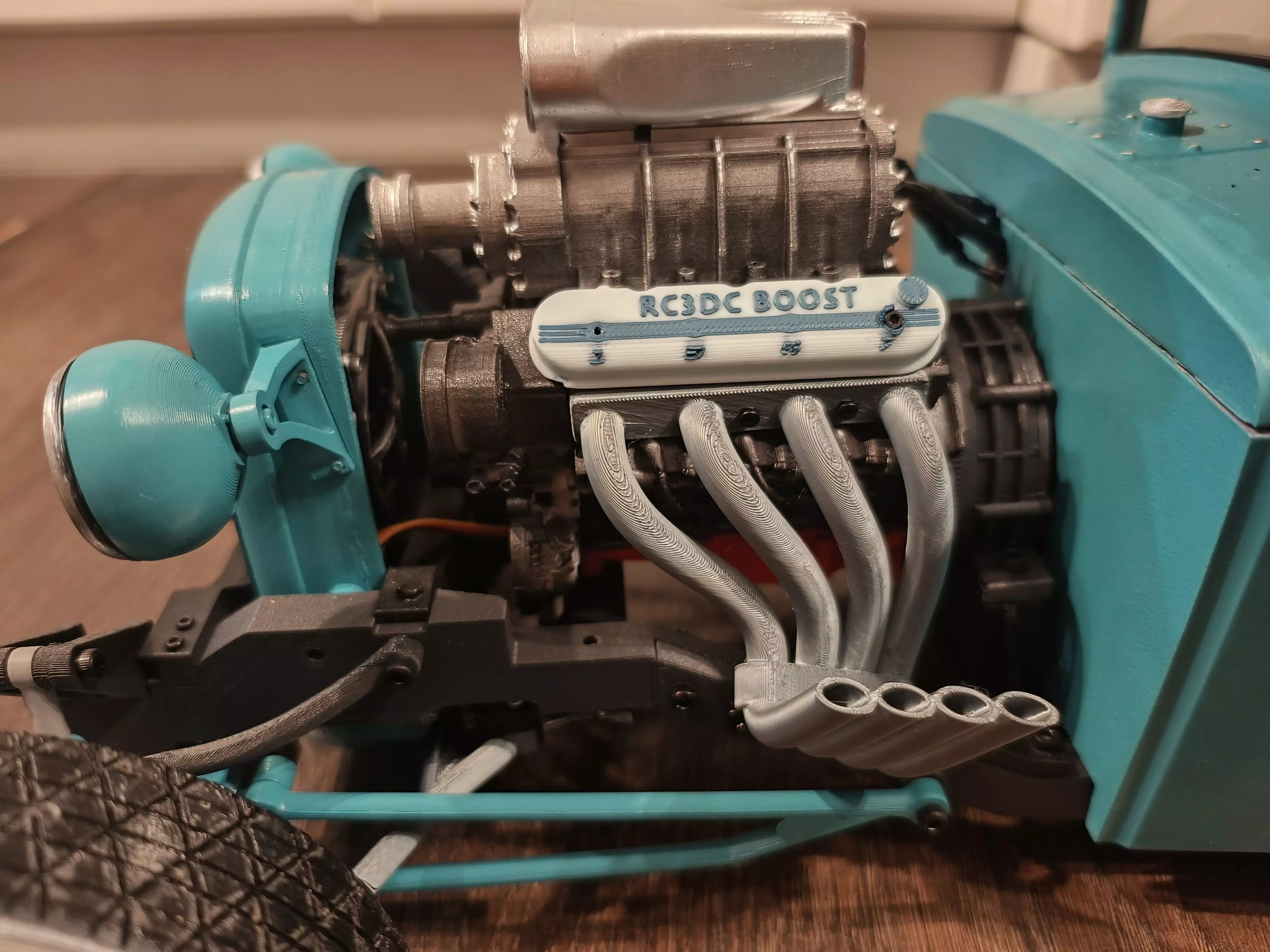 hot rod 3d printed Kit 3D print model_3