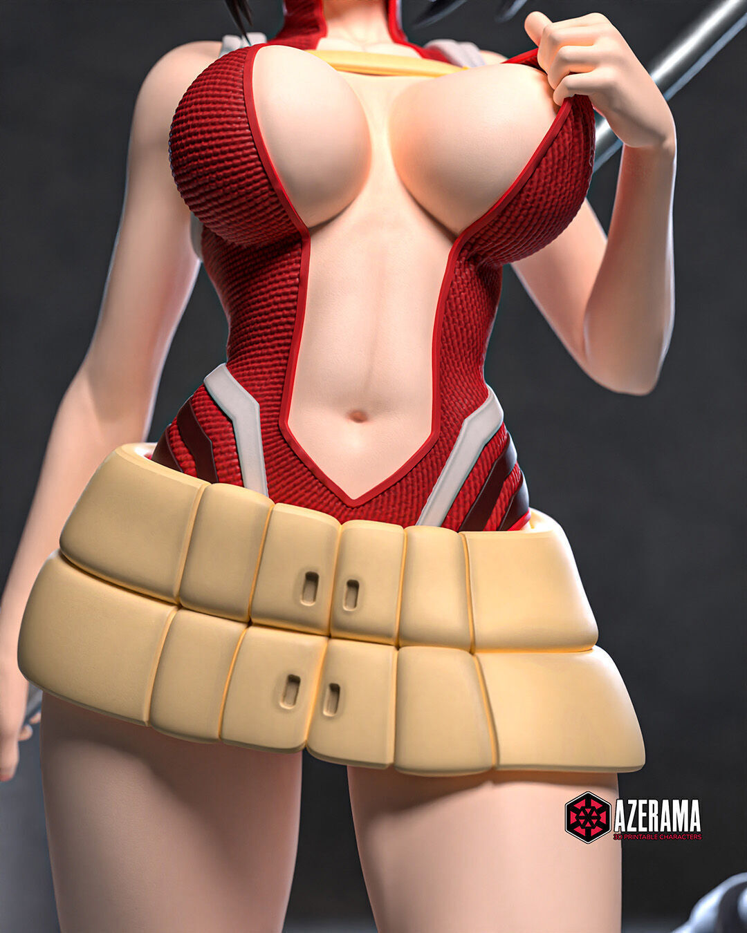  Momo Yaoyorozu STL Ready for 3D Printing 3D print model_8