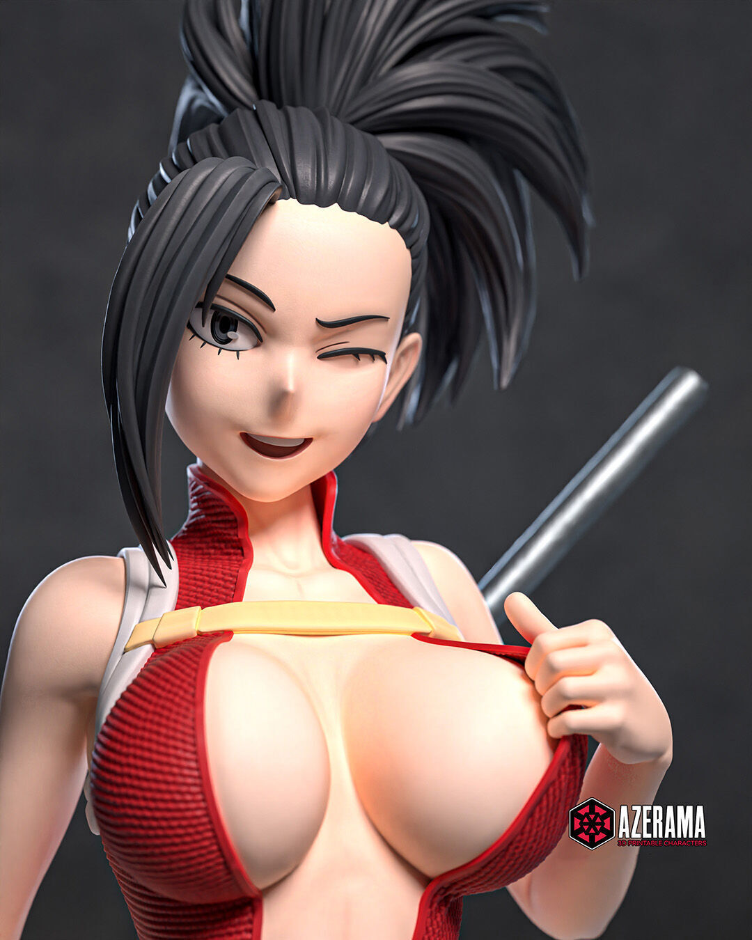  Momo Yaoyorozu STL Ready for 3D Printing 3D print model_4