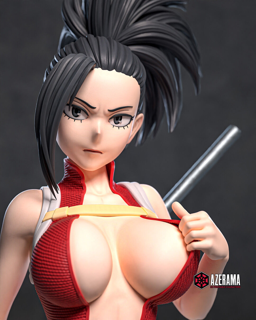  Momo Yaoyorozu STL Ready for 3D Printing 3D print model_3