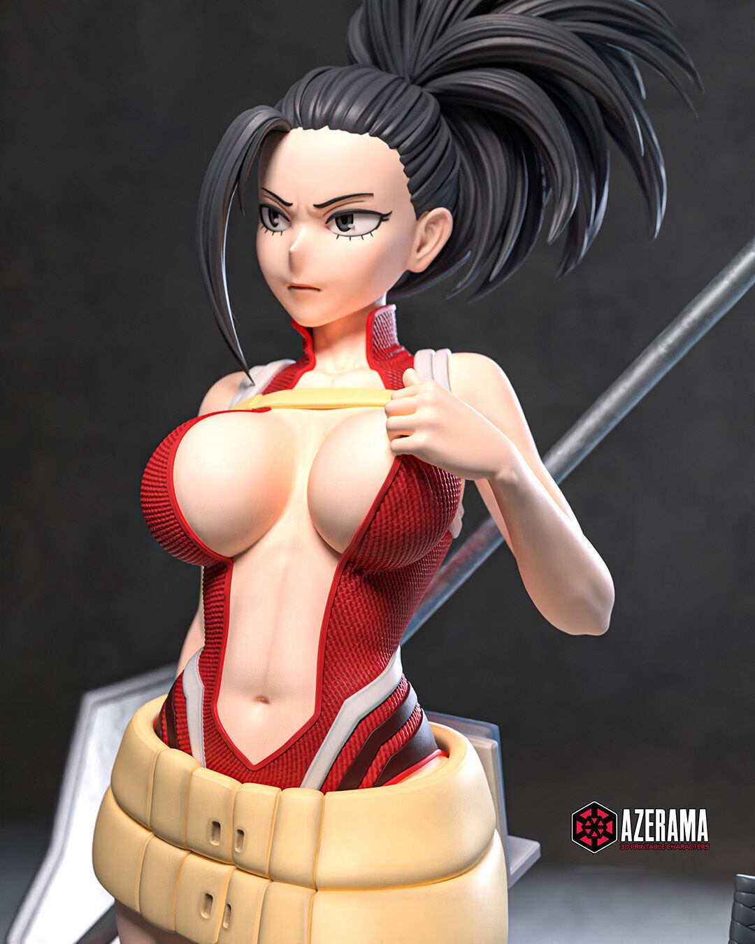  Momo Yaoyorozu STL Ready for 3D Printing 3D print model_7