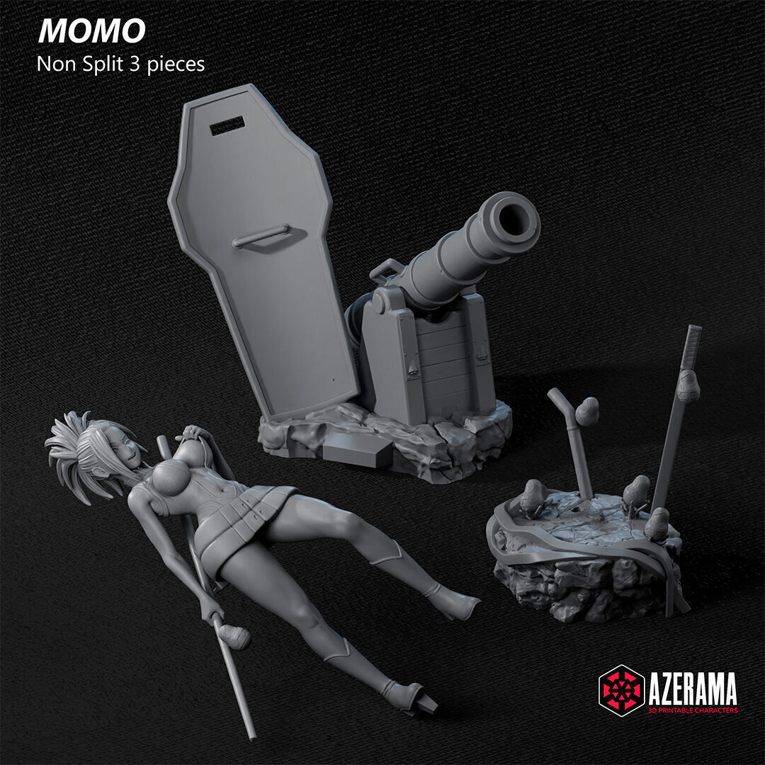  Momo Yaoyorozu STL Ready for 3D Printing 3D print model_13