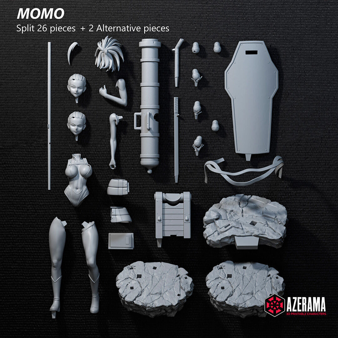  Momo Yaoyorozu STL Ready for 3D Printing 3D print model_15