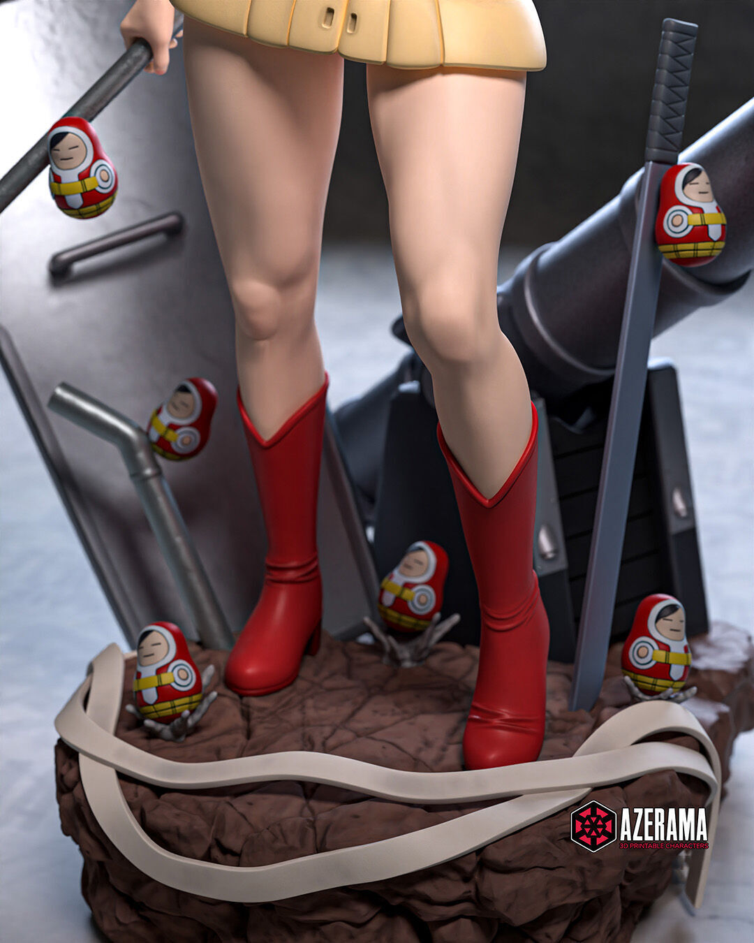  Momo Yaoyorozu STL Ready for 3D Printing 3D print model_9