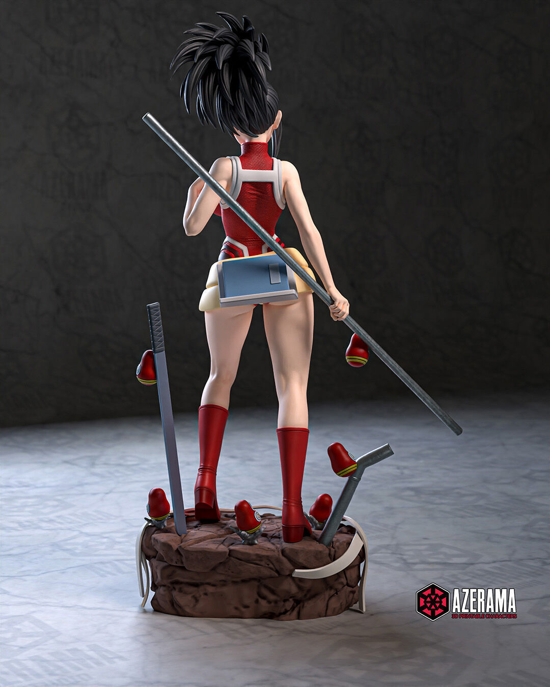  Momo Yaoyorozu STL Ready for 3D Printing 3D print model_11