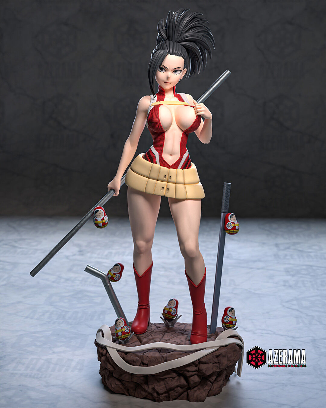  Momo Yaoyorozu STL Ready for 3D Printing 3D print model_1