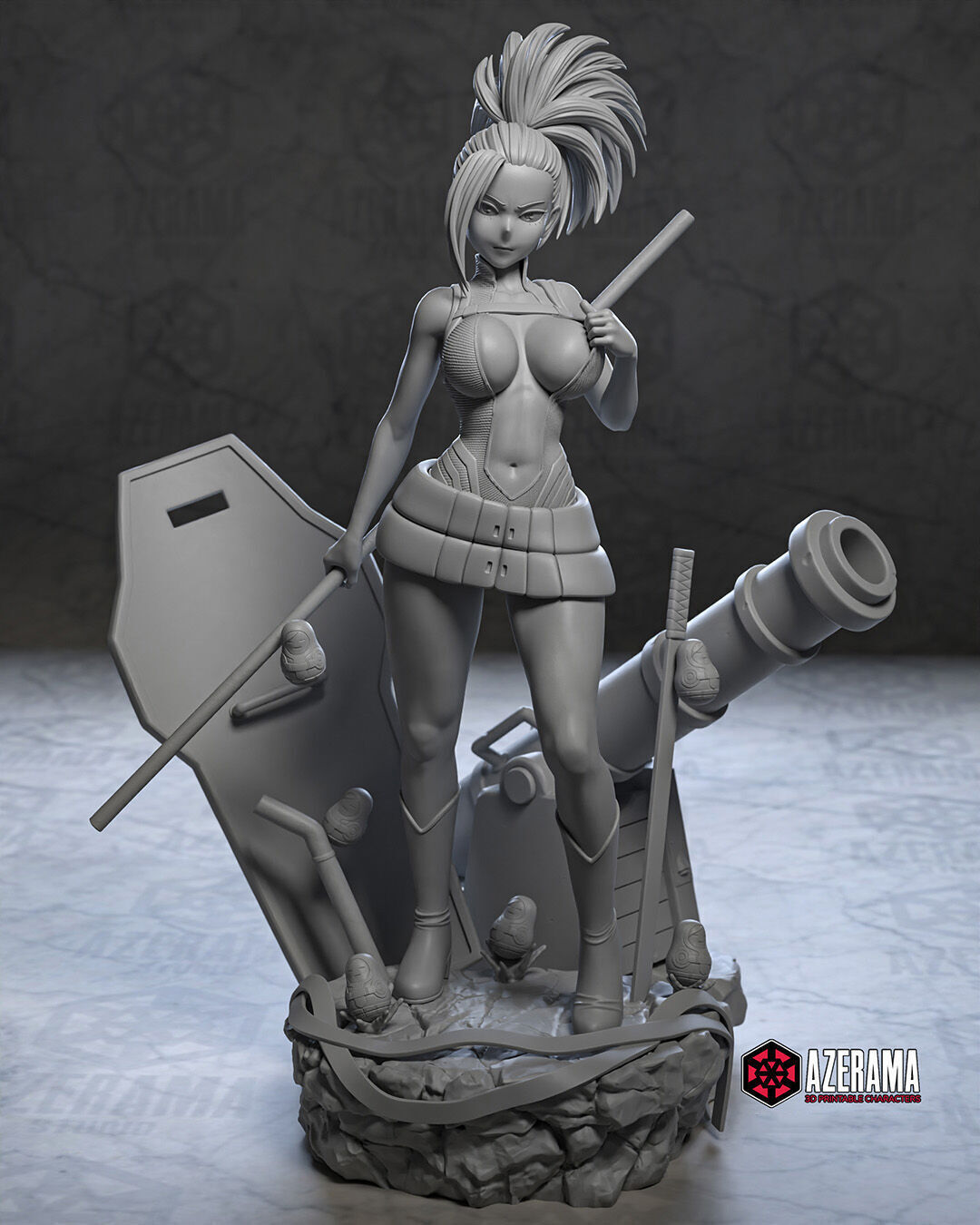  Momo Yaoyorozu STL Ready for 3D Printing 3D print model_2