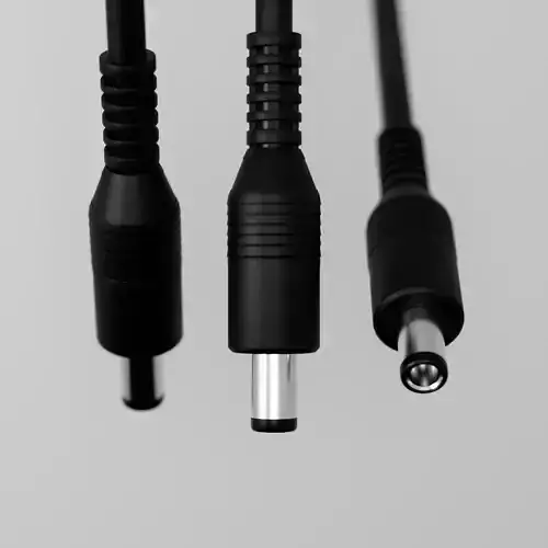 DC Power Connector 3D Model