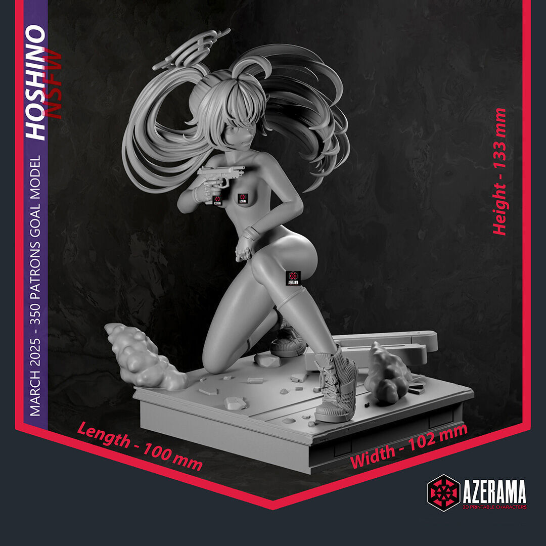  Takanashi Hoshino NSFW STL Ready for 3D Printing 3D print model_4