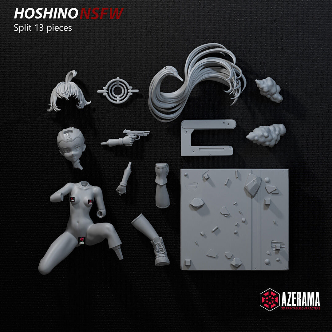  Takanashi Hoshino NSFW STL Ready for 3D Printing 3D print model_1