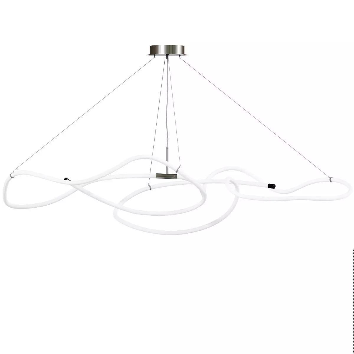 Ghost Chandelier Big Neon 3D model