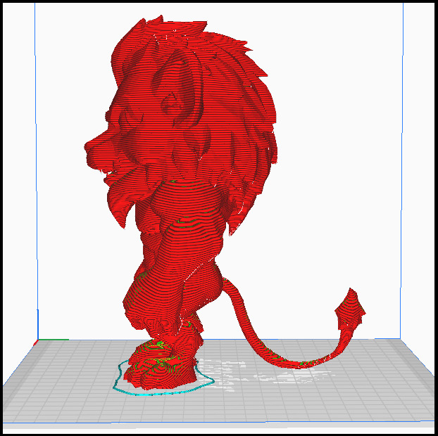 Simba chibi Free 3D print model_2