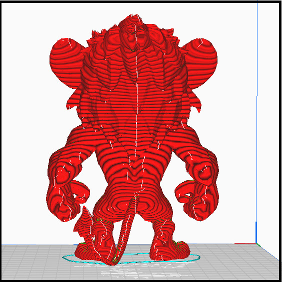 Simba chibi Free 3D print model_3