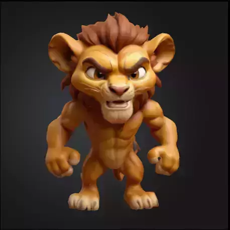 Simba chibi